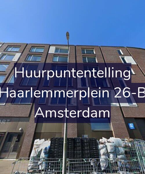 Foto gevel Huurpuntentelling voor Haarlemmerplein 26-B, Amsterdam