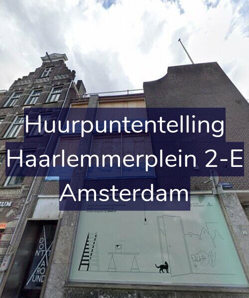 Foto gevel Huurpuntentelling voor Haarlemmerplein 2-E, Amsterdam