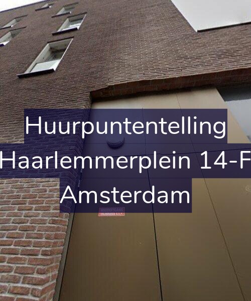 Foto gevel Huurpuntentelling voor Haarlemmerplein 14-F, Amsterdam