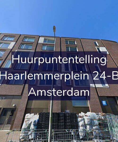 Foto gevel Huurpuntentelling voor Haarlemmerplein 24-B, Amsterdam