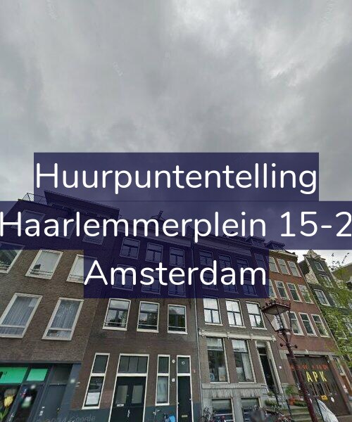 Foto gevel Huurpuntentelling voor Haarlemmerplein 15-2, Amsterdam