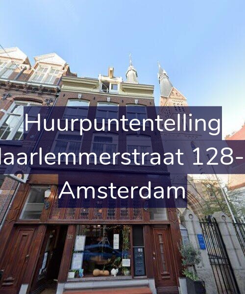 Foto gevel Huurpuntentelling voor Haarlemmerstraat 128-B, Amsterdam
