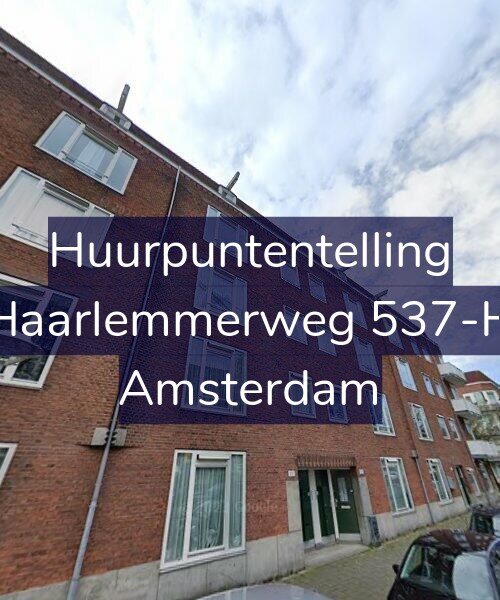 Foto gevel Huurpuntentelling voor Haarlemmerweg 537-H, Amsterdam
