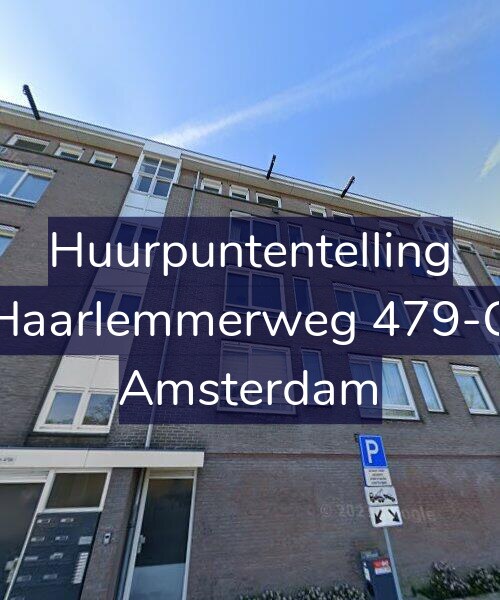 Foto gevel Huurpuntentelling voor Haarlemmerweg 479-C, Amsterdam