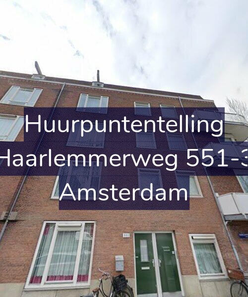Foto gevel Huurpuntentelling voor Haarlemmerweg 551-3, Amsterdam