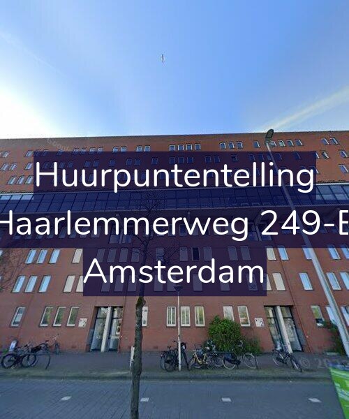 Foto gevel Huurpuntentelling voor Haarlemmerweg 249-B, Amsterdam
