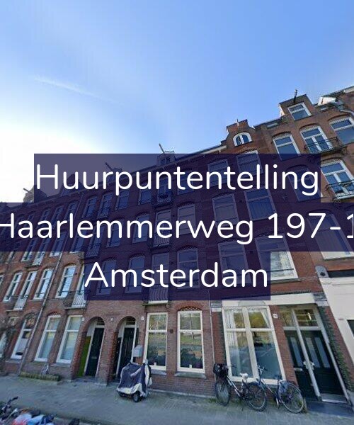 Foto gevel Huurpuntentelling voor Haarlemmerweg 197-1, Amsterdam