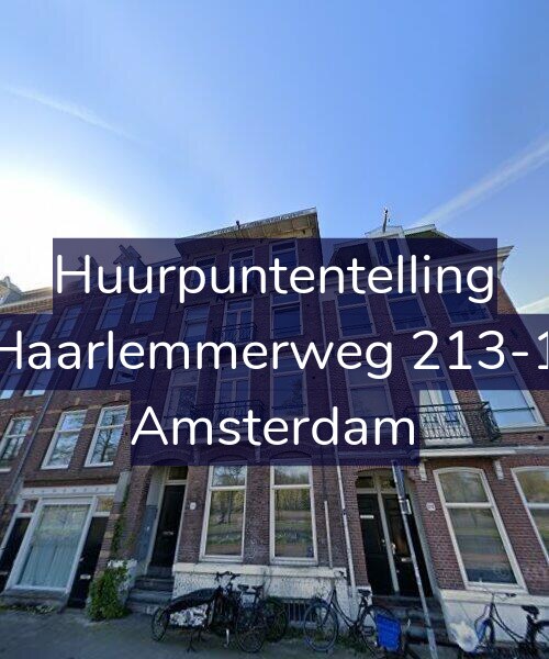 Foto gevel Huurpuntentelling voor Haarlemmerweg 213-1, Amsterdam