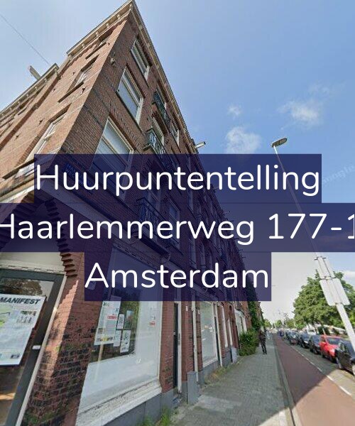 Foto gevel Huurpuntentelling voor Haarlemmerweg 177-1, Amsterdam