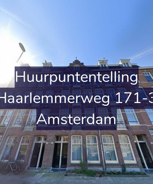 Foto gevel Huurpuntentelling voor Haarlemmerweg 171-3, Amsterdam