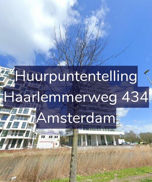Foto gevel Huurpuntentelling voor Haarlemmerweg 434, Amsterdam