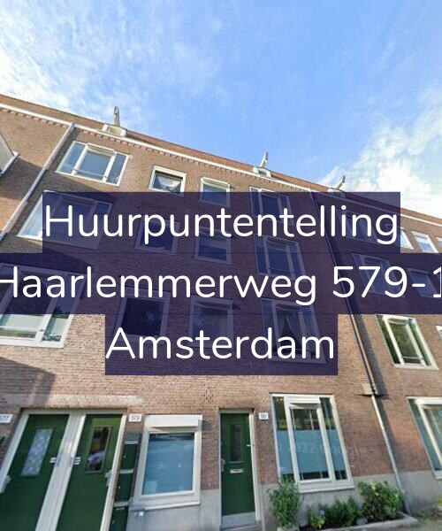 Foto gevel Huurpuntentelling voor Haarlemmerweg 579-1, Amsterdam