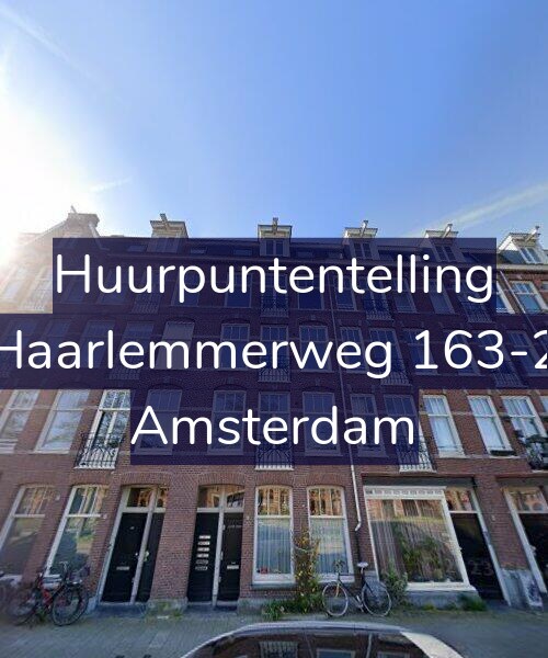 Foto gevel Huurpuntentelling voor Haarlemmerweg 163-2, Amsterdam