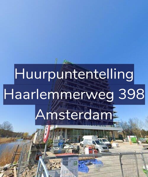 Foto gevel Huurpuntentelling voor Haarlemmerweg 398, Amsterdam