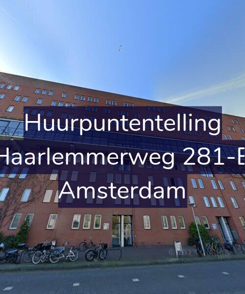 Foto gevel Huurpuntentelling voor Haarlemmerweg 281-B, Amsterdam