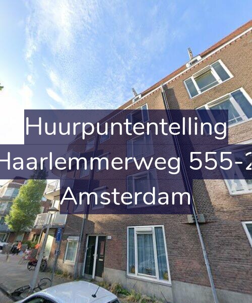 Foto gevel Huurpuntentelling voor Haarlemmerweg 555-2, Amsterdam
