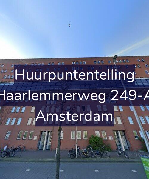 Foto gevel Huurpuntentelling voor Haarlemmerweg 249-A, Amsterdam