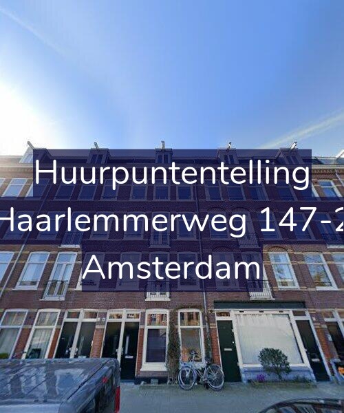 Foto gevel Huurpuntentelling voor Haarlemmerweg 147-2, Amsterdam
