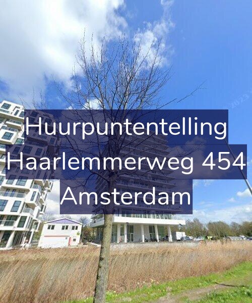Foto gevel Huurpuntentelling voor Haarlemmerweg 454, Amsterdam
