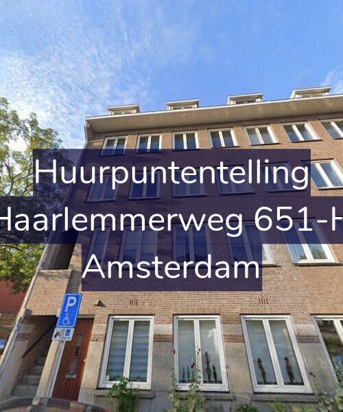 Foto gevel Huurpuntentelling voor Haarlemmerweg 651-H, Amsterdam