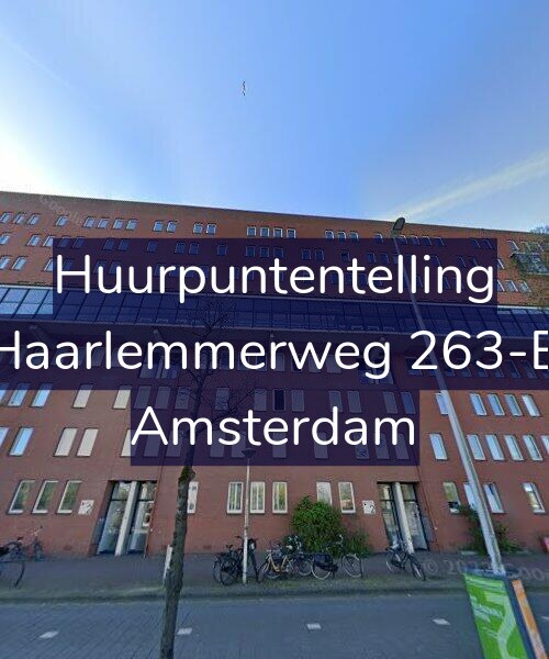Foto gevel Huurpuntentelling voor Haarlemmerweg 263-B, Amsterdam