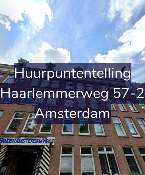 Foto gevel Huurpuntentelling voor Haarlemmerweg 57-2, Amsterdam