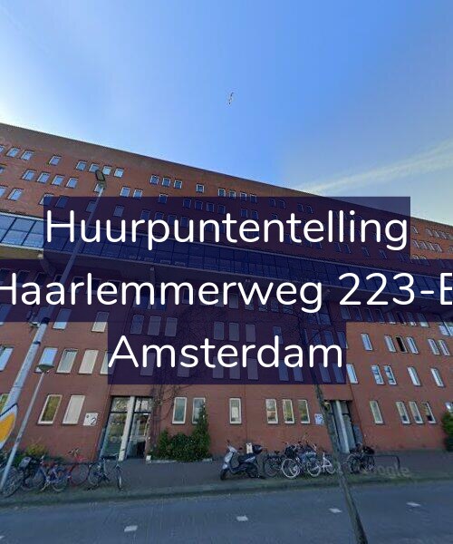 Foto gevel Huurpuntentelling voor Haarlemmerweg 223-B, Amsterdam