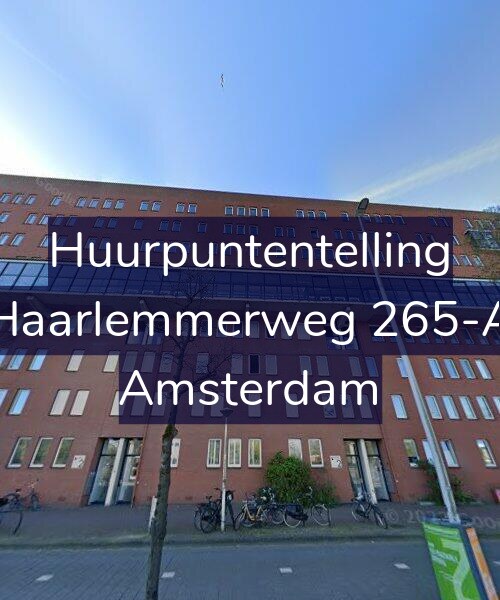Foto gevel Huurpuntentelling voor Haarlemmerweg 265-A, Amsterdam