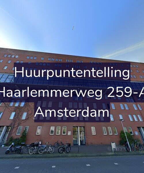 Foto gevel Huurpuntentelling voor Haarlemmerweg 259-A, Amsterdam