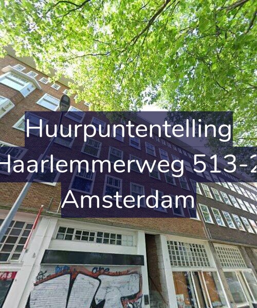 Foto gevel Huurpuntentelling voor Haarlemmerweg 513-2, Amsterdam
