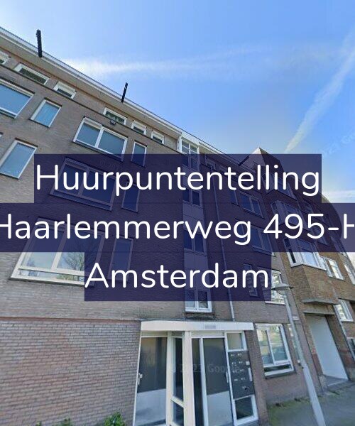 Foto gevel Huurpuntentelling voor Haarlemmerweg 495-H, Amsterdam