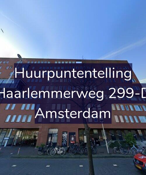 Foto gevel Huurpuntentelling voor Haarlemmerweg 299-D, Amsterdam