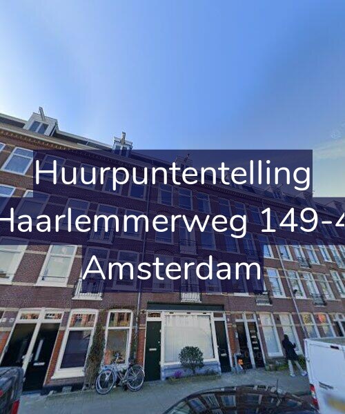 Foto gevel Huurpuntentelling voor Haarlemmerweg 149-4, Amsterdam