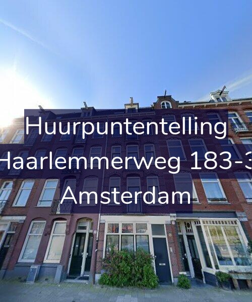 Foto gevel Huurpuntentelling voor Haarlemmerweg 183-3, Amsterdam