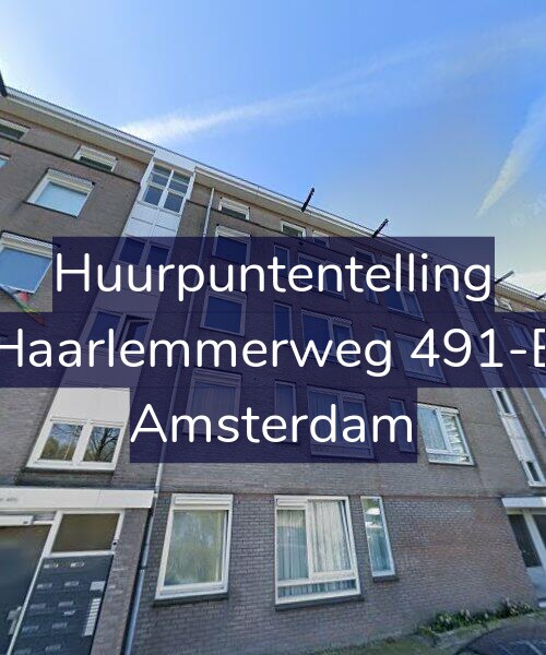 Foto gevel Huurpuntentelling voor Haarlemmerweg 491-E, Amsterdam