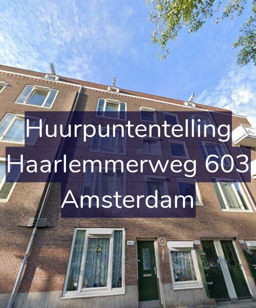 Foto gevel Huurpuntentelling voor Haarlemmerweg 603, Amsterdam
