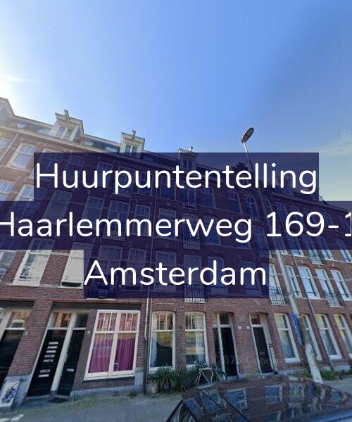 Foto gevel Huurpuntentelling voor Haarlemmerweg 169-1, Amsterdam