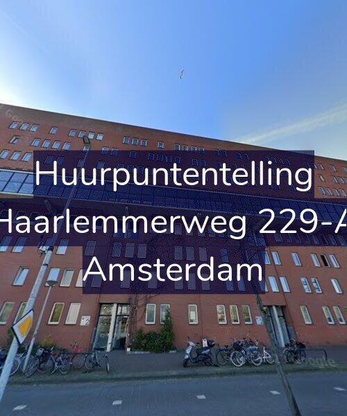 Foto gevel Huurpuntentelling voor Haarlemmerweg 229-A, Amsterdam