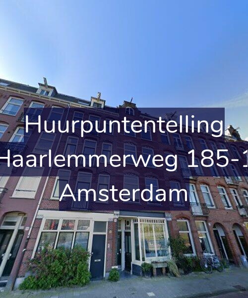 Foto gevel Huurpuntentelling voor Haarlemmerweg 185-1, Amsterdam