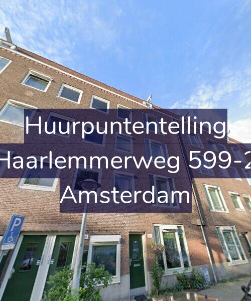 Foto gevel Huurpuntentelling voor Haarlemmerweg 599-2, Amsterdam