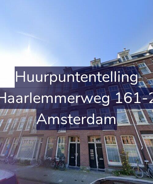Foto gevel Huurpuntentelling voor Haarlemmerweg 161-2, Amsterdam