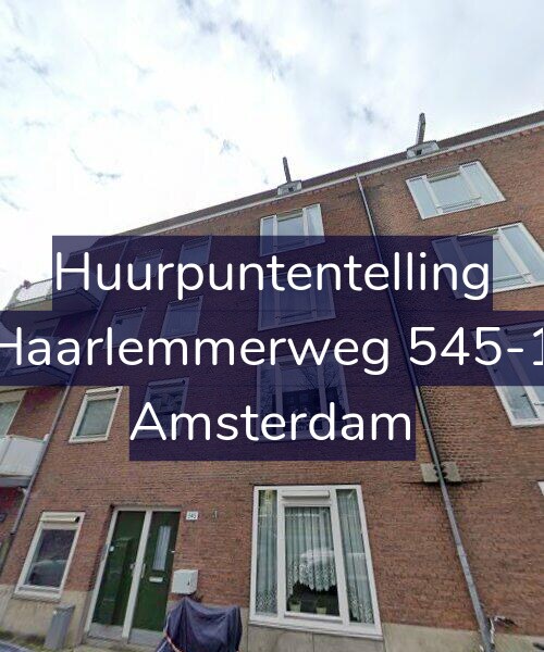 Foto gevel Huurpuntentelling voor Haarlemmerweg 545-1, Amsterdam