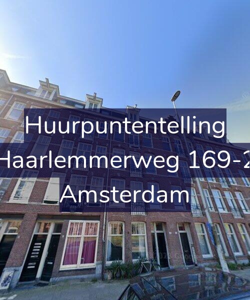 Foto gevel Huurpuntentelling voor Haarlemmerweg 169-2, Amsterdam