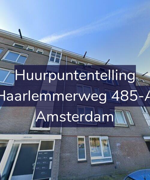 Foto gevel Huurpuntentelling voor Haarlemmerweg 485-A, Amsterdam