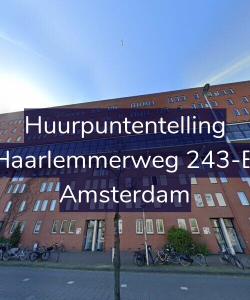 Foto gevel Huurpuntentelling voor Haarlemmerweg 243-B, Amsterdam