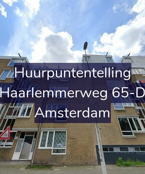Foto gevel Huurpuntentelling voor Haarlemmerweg 65-D, Amsterdam