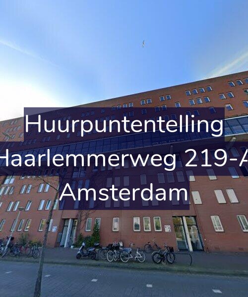 Foto gevel Huurpuntentelling voor Haarlemmerweg 219-A, Amsterdam