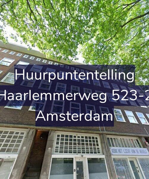 Foto gevel Huurpuntentelling voor Haarlemmerweg 523-2, Amsterdam