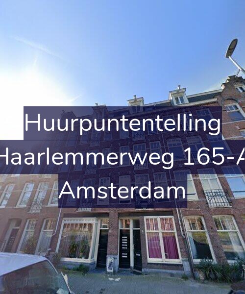 Foto gevel Huurpuntentelling voor Haarlemmerweg 165-A, Amsterdam