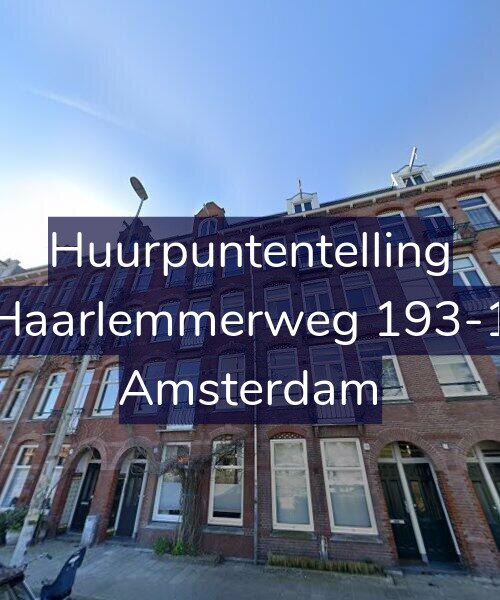Foto gevel Huurpuntentelling voor Haarlemmerweg 193-1, Amsterdam